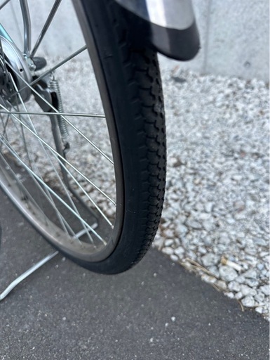 【R53】 ブリヂストン  エブリッジ B2E E60U EBRIDE 26インチ 自転車　水色　学生さん ママチャリ お買い物 現状