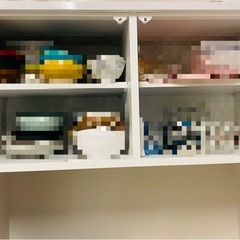 【2万円→5千円】ホワイト キッチンカウンター 引き出し付きの画像