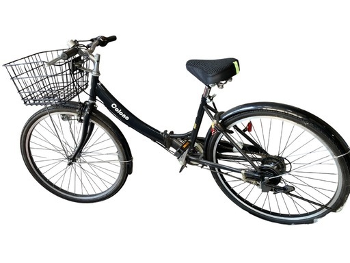 colono 折りたたみ自転車　26インチ　黒