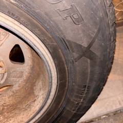 2016年製ダンロップスタッドレス　ホイール付きの画像