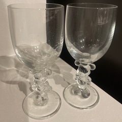 ミッキーマウスワイングラス　2個の画像