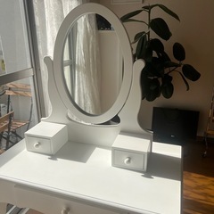 ドレッサー 化粧台 ミラー 鏡台の画像