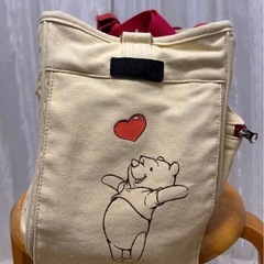 ディズニー　プーさん　ペット用キャリーバック　M 犬　猫の画像