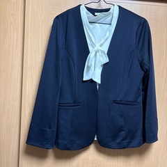 スーツセット(色:ネイビー)の画像