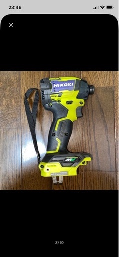 超美品　ハイコーキ　インパクトドライバー　WH36DD 本体のみ　バッテリーなし
