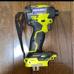 超美品　ハイコーキ　インパクトドライバー　WH36DD 本体のみ　バッテリーなしの画像