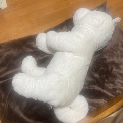 しば犬元気いっぱい大型ぬいぐるみの画像