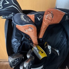 【受け渡し者決定済み】ゴルフクラブ一式＋キャディバッグの画像