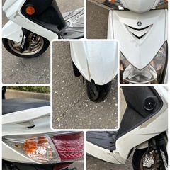 軽整備済み‼️   シグナスx 台湾仕様　白　配送可能　現車確認可能の画像