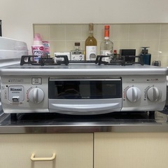 【取引中】プロパンガスコンロRinnaiKGE80SL  の画像
