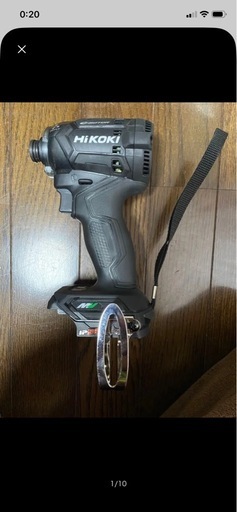 ハイコーキ　インパクトドライバー　WH36DC 本体のみ　美品