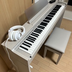 【2025年5月購入】ピアノ ap-s200 椅子、ヘッドホン付の画像