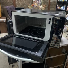 2021年製 アイリスオーヤマ 電子レンジ フラット式 MO-FM1804Bの画像