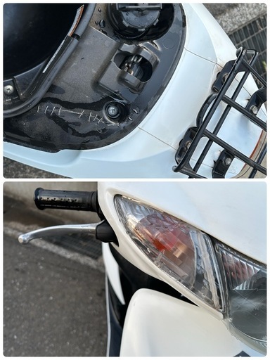 軽整備済み‼️  アドレスv50 白　配送可能　現車確認歓迎