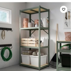 オープンシェルフIKEAの画像