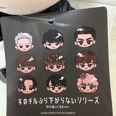 【受け渡し者決定】すのチルぶら下がらないシリーズBIGぬいぐ るみVer. 目黒蓮SnowManの画像