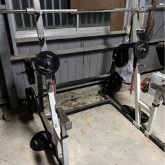 パワーラック レッグプレスマシン ケーブルマシン プレート多数の画像