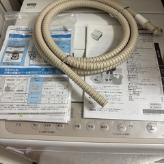 洗濯機 Panasonic 7.0L 1,2人暮らし用 NA-F7PB1 2022年12月購入の画像