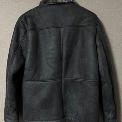 ZARA ザラ スエード　ボアジャケット　ムートンジャケットの画像