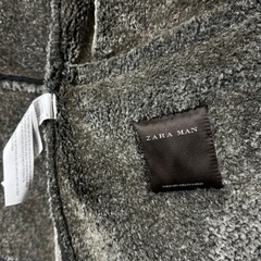 ZARA ザラ スエード　ボアジャケット　ムートンジャケットの画像