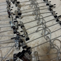 ボトムスハンガー 、トップスハンガー セット の画像