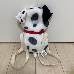 他の商品と一緒に取引きして下さる方を優先します。ほぼ未使用　ベビー用　転倒防止クッション　リュック　101匹わんちゃんわんちゃんの画像