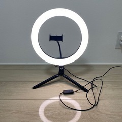 リングライト　女優ライト　ライト　撮影照明　YouTubeやTikTok 自撮りなど
の画像