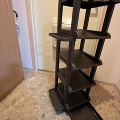 シューズラック　組み立て式の画像