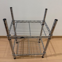 ルミナス スチールラック 2段（幅35×奥23×高47cm）の画像