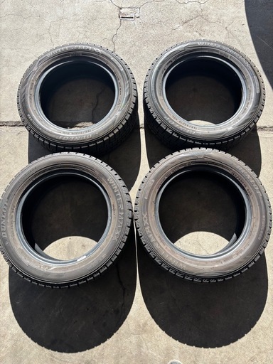 185/60R15 スタッドレス ４本セット ダンロップ  バリ山