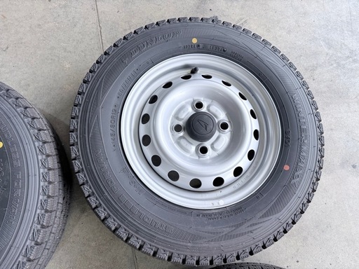 145/80R12・2024年製造・ウインターマックス・残約8ミリ・ハイゼット