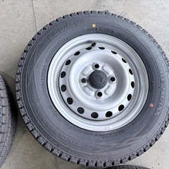 145/80R12・2024年製造・ウインターマックス・残約8ミリ・ハイゼットの画像