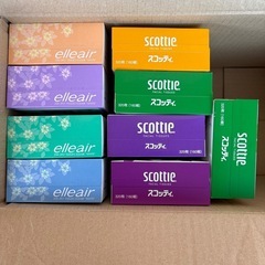 ティッシュボックス色々 33箱 の画像