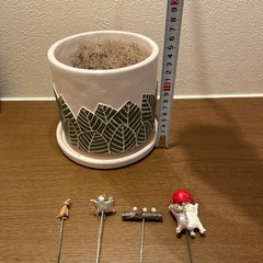 ガーデニングピック　鉢　プランターの画像