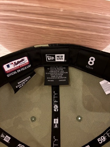 New Era 59FIFTY パドレス アームド・フォーシズ・デー カモフラ柄