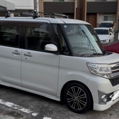 福岡市から！車検R9年7月迄　綺麗なタントカスタムRS ターボ　スマートアシストの画像
