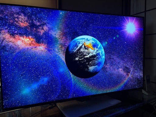 SHARP 4K有機ELテレビ AQUOS 4T-C55DQ1 超美品