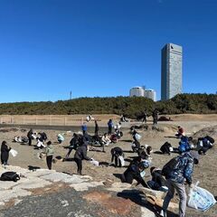 3/7(土）幕張の浜ビーチクリーン