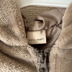 petit main ミッフィー　フード付きアウター 90cmの画像