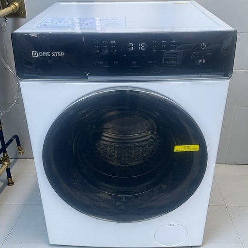 決まりました】?激安?○【極美品】ONE STEP ドラム式洗濯機 KBW 