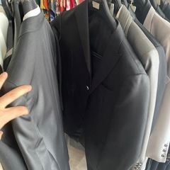 ウェディングメンズスーツ一式の画像