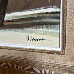 　本日処分　額付き絵画の画像