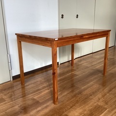 ダイニングテーブル〈IKEA〉【町田市再生家具】　253166の画像