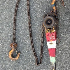 レバーブロック　工具　メーカー不明の画像