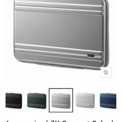 【美品】ゼロハリ　PC タブレット　書類　クラッチバックの画像