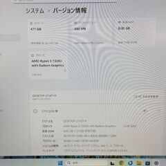 DELL Inspiron15(3535) Ryzen3 メモリ8GB SSD512GB Windows11 未使用品の画像