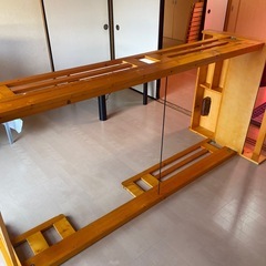 木製ベット　　シングルサイズの画像