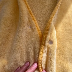 ひよこ　ブランケット　フード付きの画像