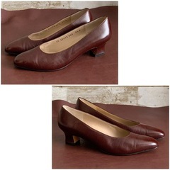 サルバトーレフェラガモ【22.5㎝位】パンプス☆クリーニングお手入れ済6353の画像