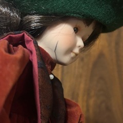 【⚠️写真2枚目に顔に汚れあり！】西洋人形の画像